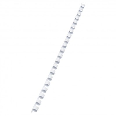 Combbind - dorsi plastici a spirale colore bianco