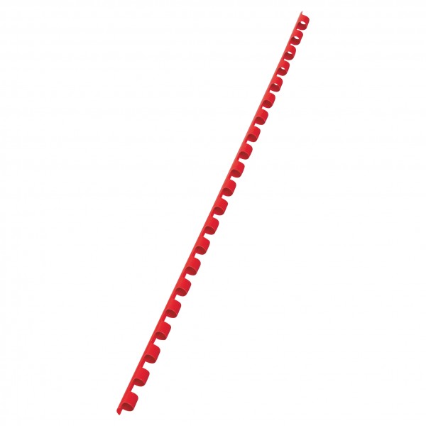 Combbind - dorsi plastici a spirale colore rosso