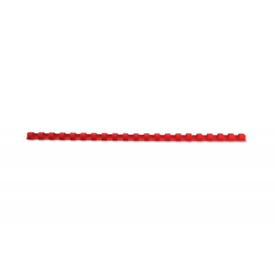 Combbind - dorsi plastici a spirale colore rosso