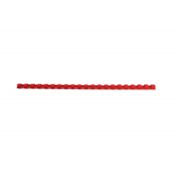Combbind - dorsi plastici a spirale colore rosso