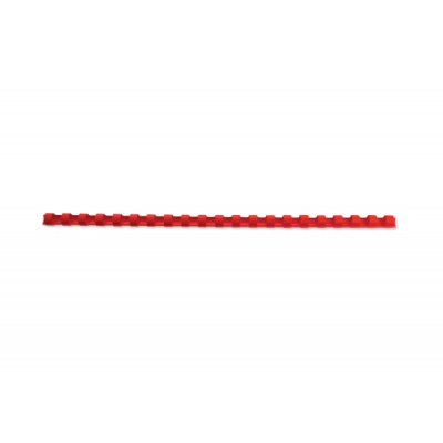 Combbind - dorsi plastici a spirale colore rosso