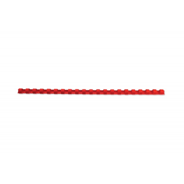 Combbind - dorsi plastici a spirale colore rosso
