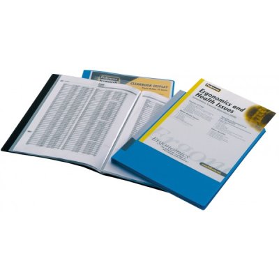 Portalistini personalizzabili display, 20 buste 22x30cm colore trasparente