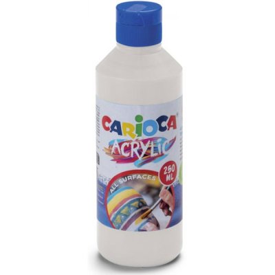 Tempera acrilica colore bianco