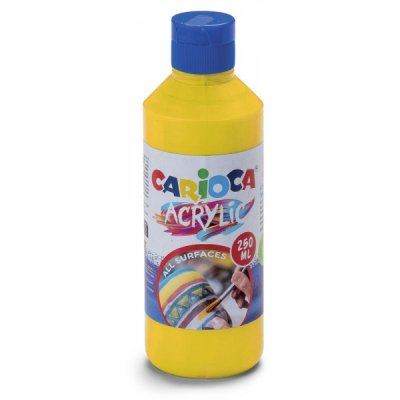 Tempera acrilica colore giallo