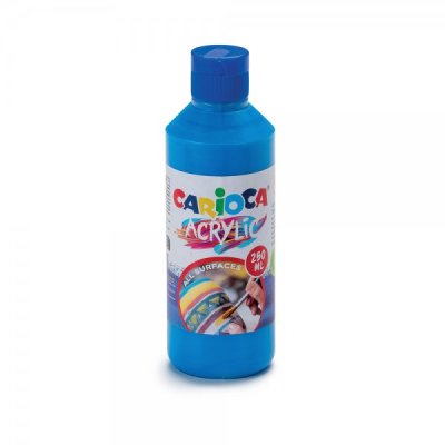 Tempera acrilica colore blu