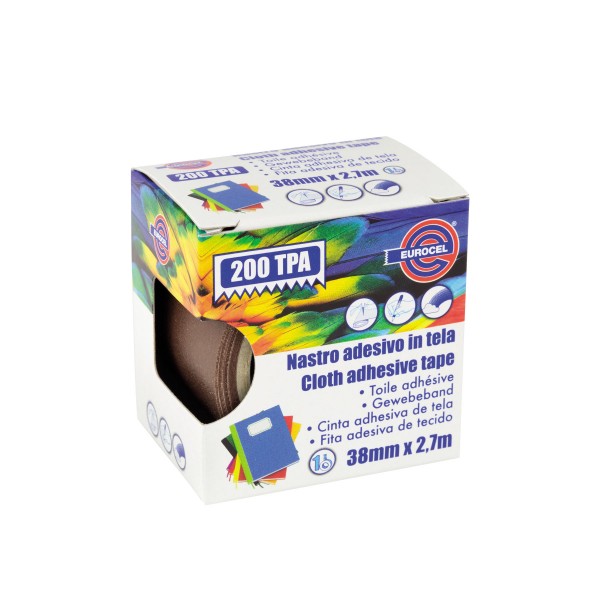 200 tpa - nastro telato colore marrone