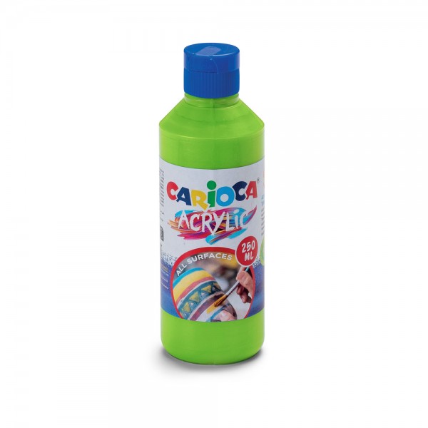 Tempera acrilica colore verde brillante