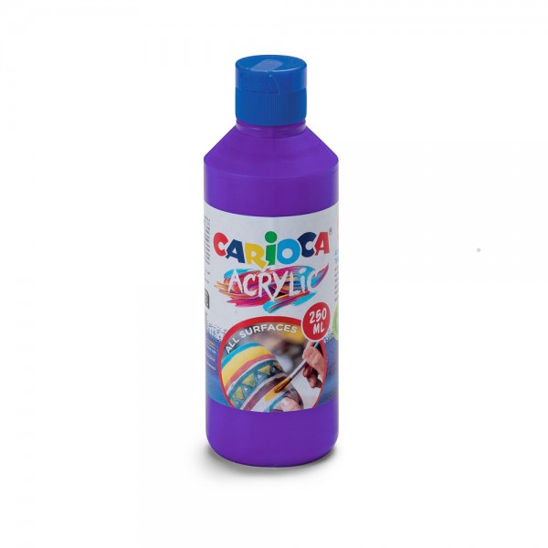 Tempera acrilica colore viola