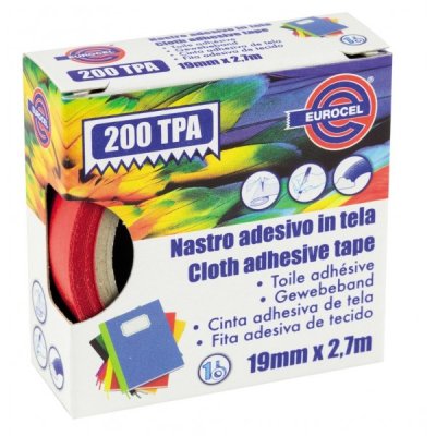 200 tpa - nastro telato colore rosso