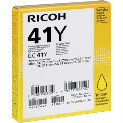 Type gc41y cartuccia gel giallo colore giallo