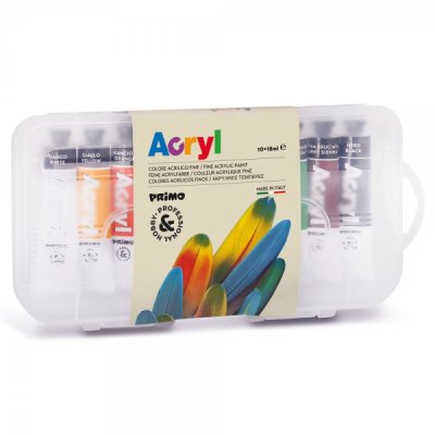 Tubetti colori acrilici colore assortiti