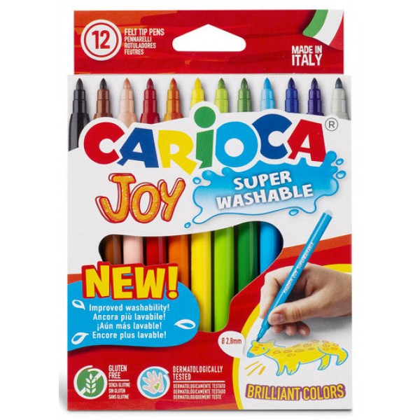 Astuccio pennarelli joy colore assortiti
