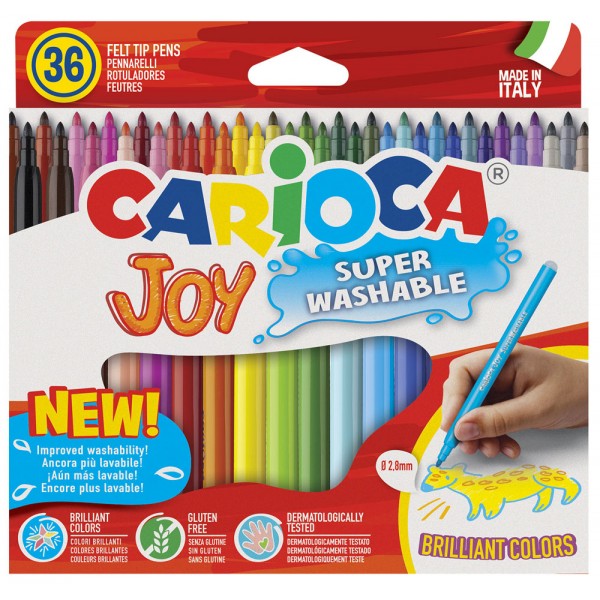 Astuccio pennarelli joy colore assortiti