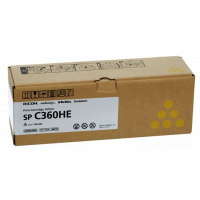 408187 toner giallo colore giallo
