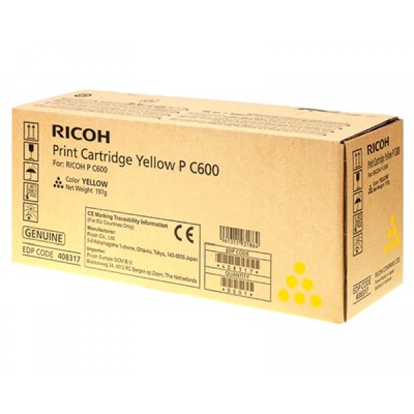 Ricoh Toner Originale Giallo 408317