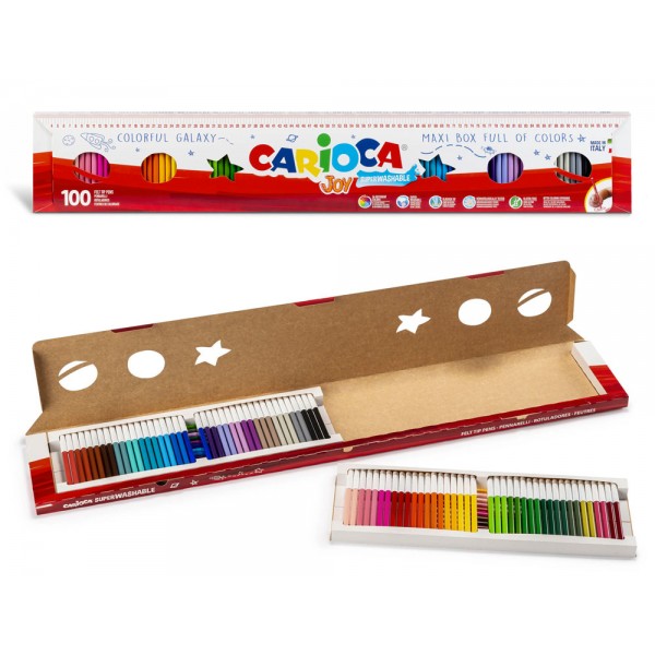 Astuccio pennarelli joy colore assortiti