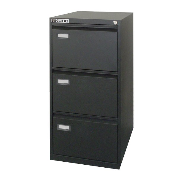 BERTESI classificatore metallico con 3 cassetti Nero