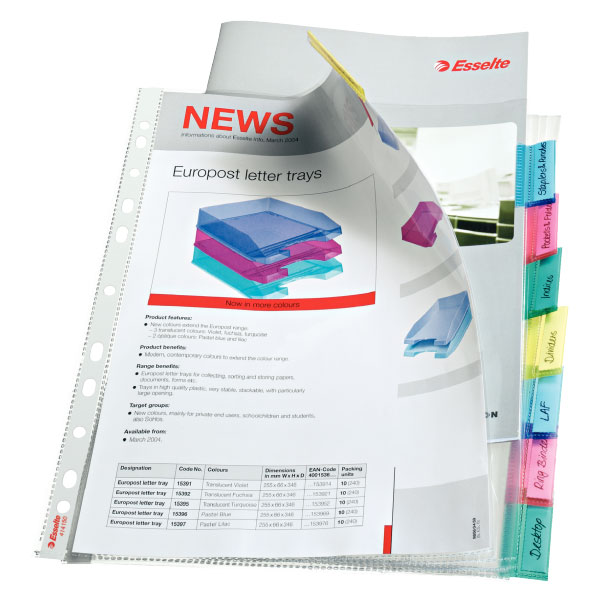 Divisore mylar colore assortiti