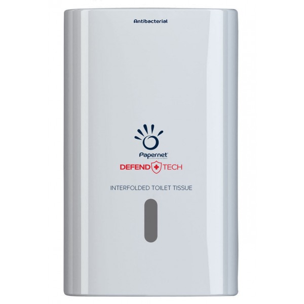 PAPERNET dispenser antibatterico Carta Igienica Interfogliata