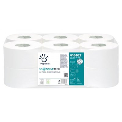 PAPERNET Carta igienica Dissolvetech mini jumbo, 300m