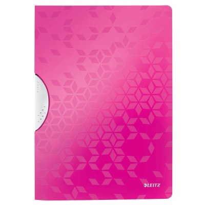 Wow - cartellina clip colore fucsia metallizzato