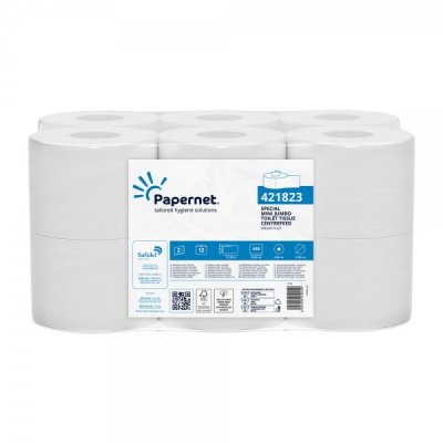Carta igienica centrefeed 112m, 448 strappi colore bianco