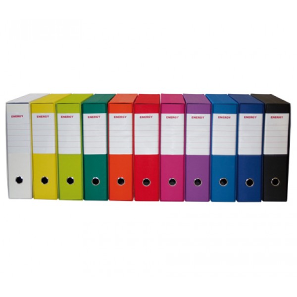 Registratore protocollo energy d. 8cm fucsia colore fucsia colore fucsia