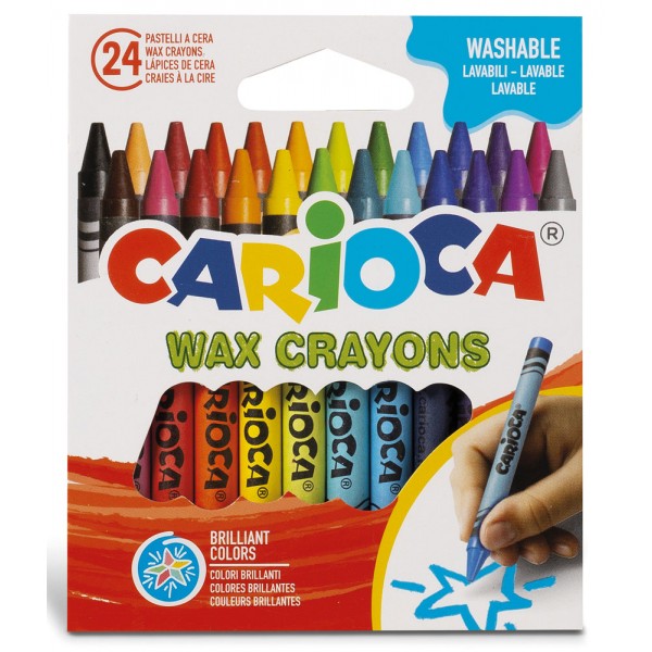 Pastelli a cera wax crayon colore assortiti
