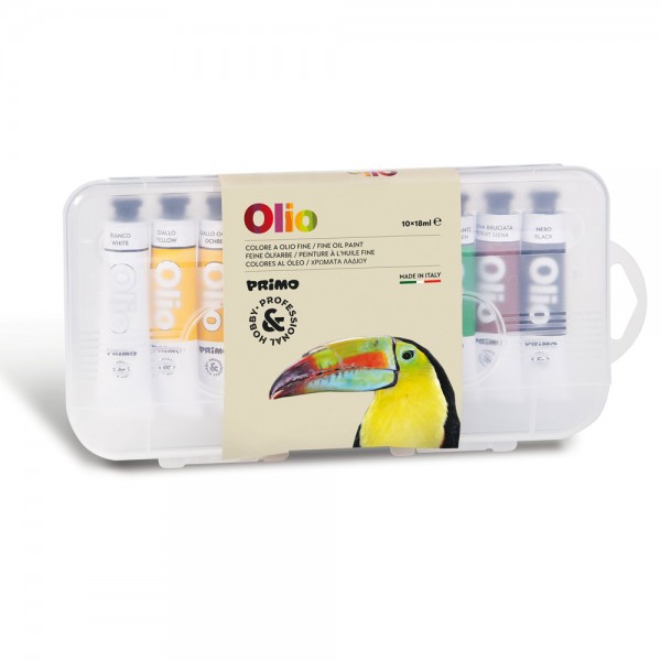 Colori ad olio in tubetto colore assortiti