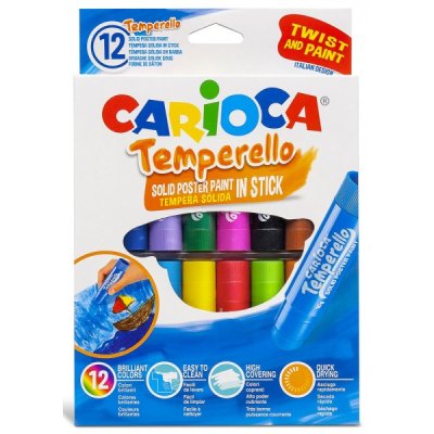 Tempere in stick temperello colore assortiti