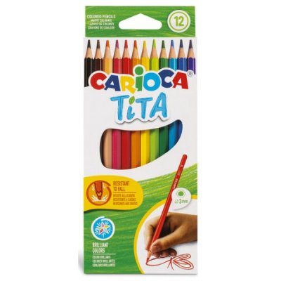 Astuccio pastelli tita colore assortiti