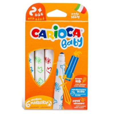 Astuccio pennarelli marker baby 2+ colore assortiti