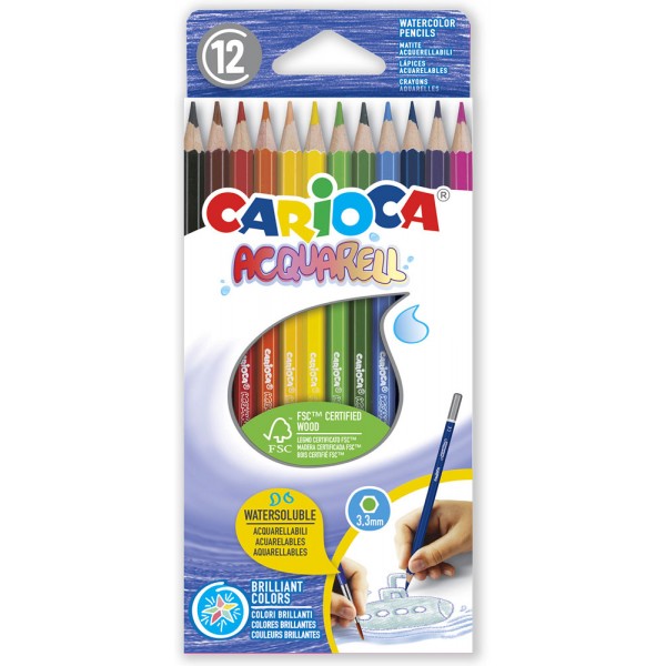 Pastelli acquerellabili acquarell colore assortiti