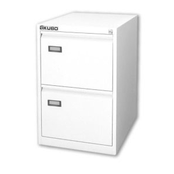 BERTESI Classificatore metallico con 2 cassetti Bianco