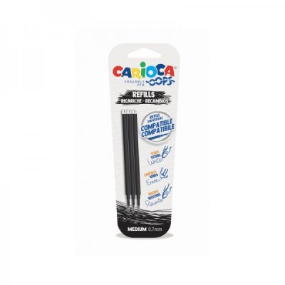 Oops pop - refill colore nero tipo punta conica