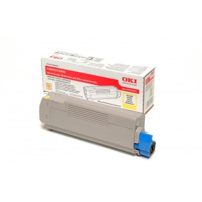 OKI toner originale Giallo 43324421