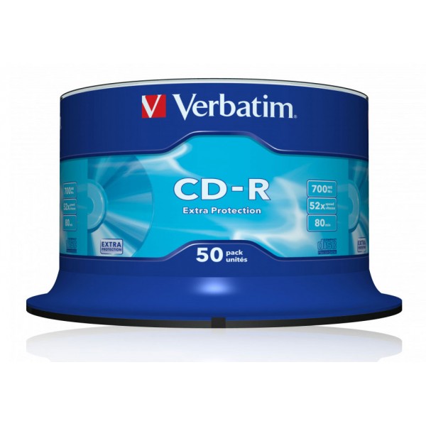 VERBATIM CD-R 700MB scatola da 50 CD