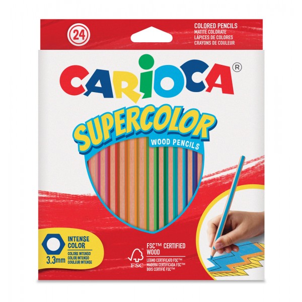 Astuccio pastelli supercolor colore assortiti