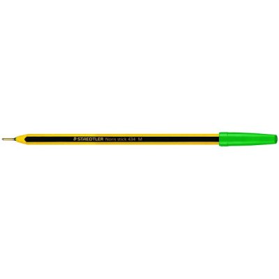 434 - penna a sfera colore verde tipo punta conica