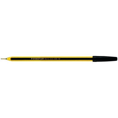 434 - penna a sfera colore nero tipo punta conica