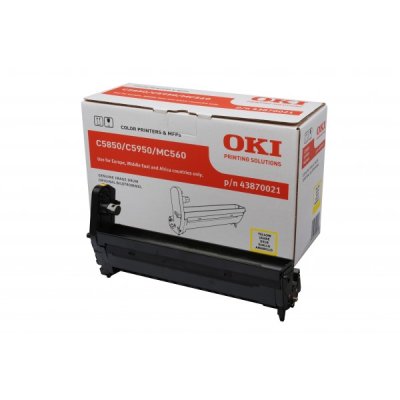 Tamburo OKI 43870021 Giallo originale