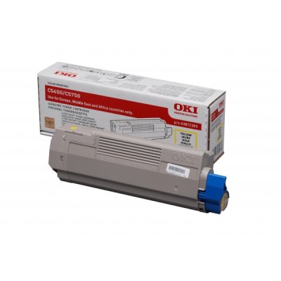 OKI toner originale Giallo 43872305