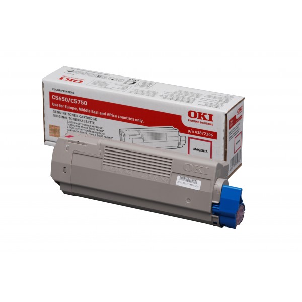 OKI Toner Originale Magenta 43872306