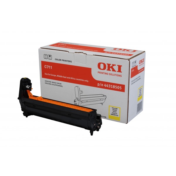 Tamburo OKI 44318505 Giallo originale