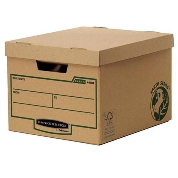 Bankers box earth - scatola archivio colore marrone