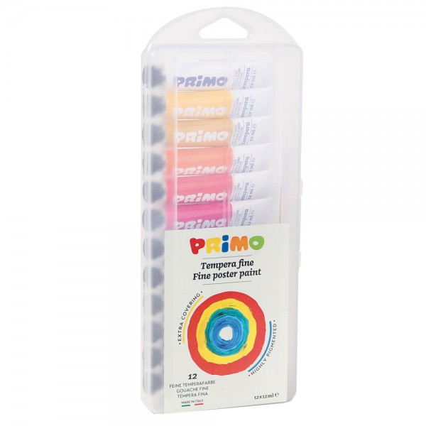Tempera in tubetto colore assortiti