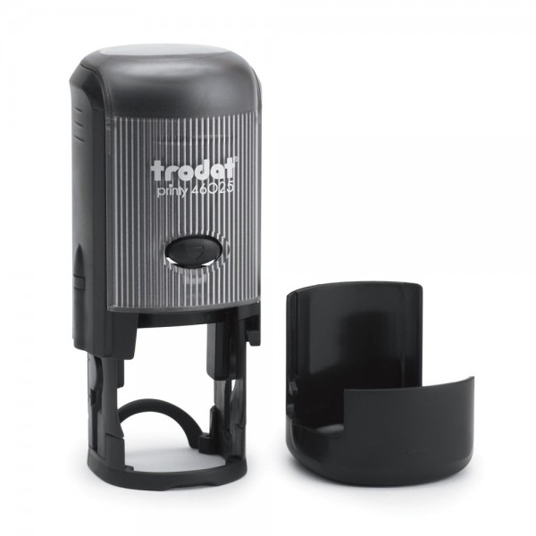 Printy 4.0 - timbro 4025 p2 tondo colore nero colore nero