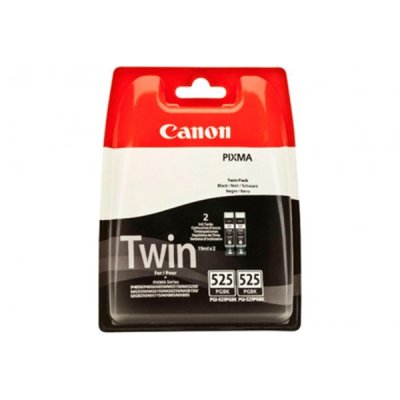 Confezione doppia Cartuccia Canon PGI-525PGBK 4529B010 Nero Pigmentato