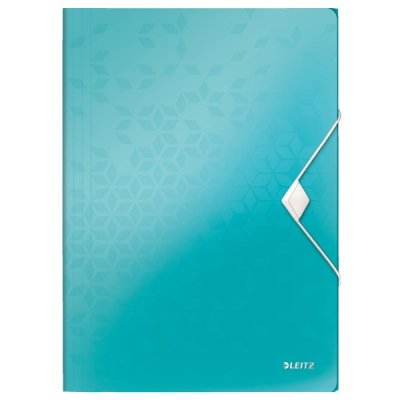 Wow - cartellina con elastico colore acqua marina